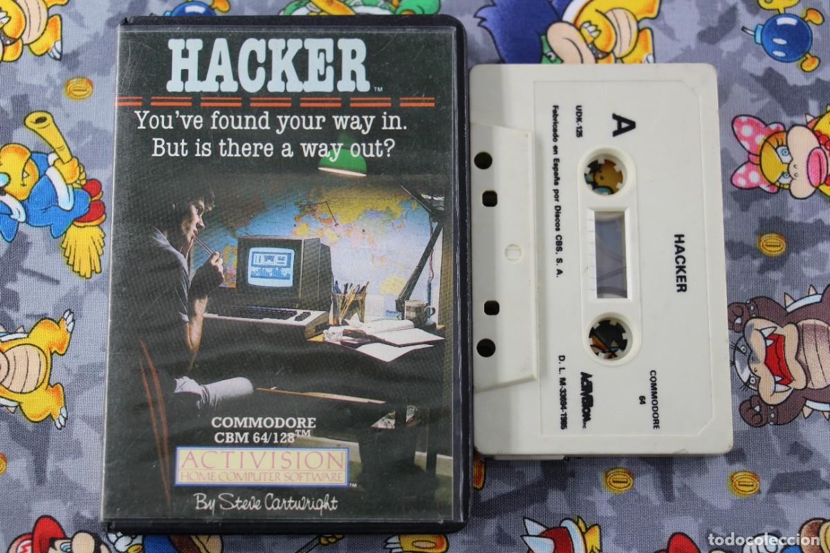 Videojuegos y consolas: COMMODORE 64K 128K ESTUCHE HACKER EN ESPA&Ntilde;OL - Foto 1