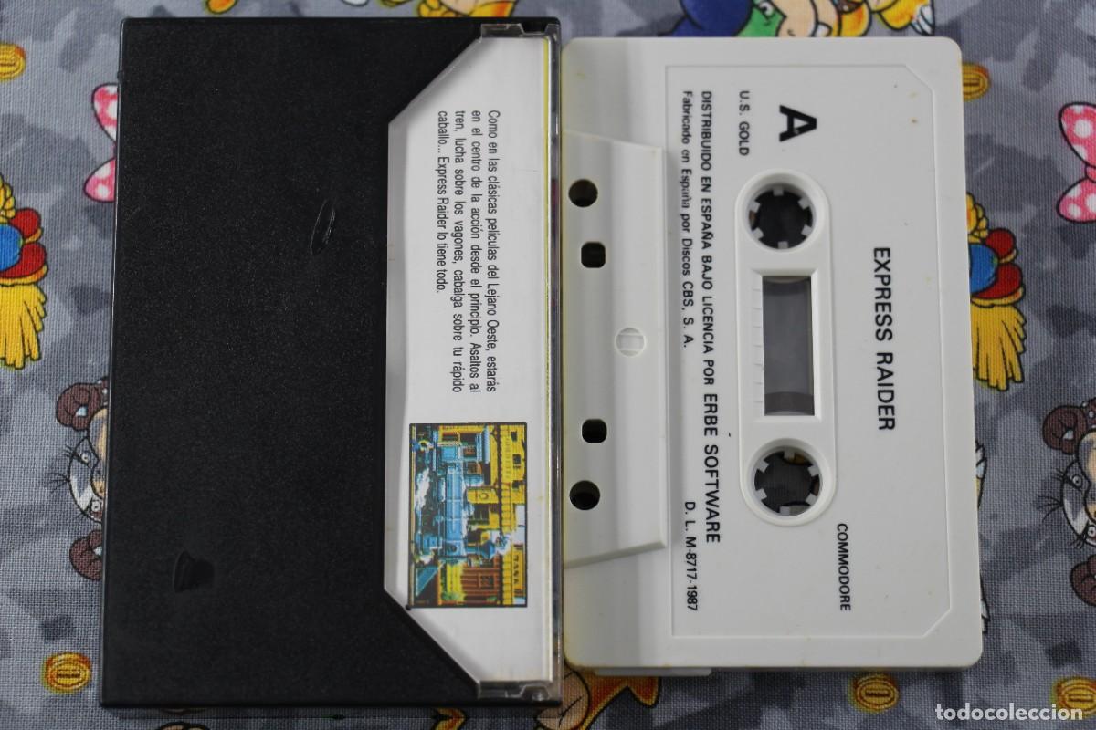 Videojuegos y consolas: COMMODORE 64K CINTA ERBE EXPRESS RAIDER EN ESPA&Ntilde;OL - Foto 2
