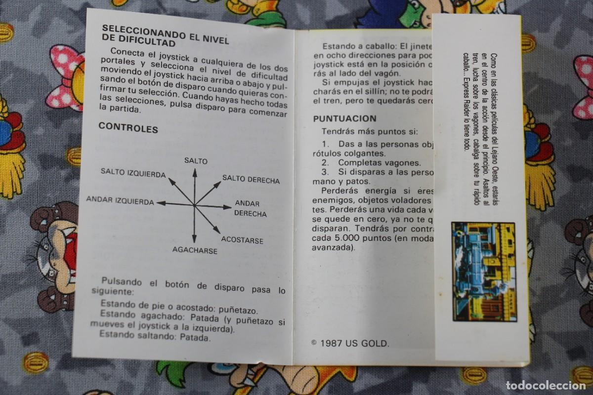 Videojuegos y consolas: COMMODORE 64K CINTA ERBE EXPRESS RAIDER EN ESPA&Ntilde;OL - Foto 3