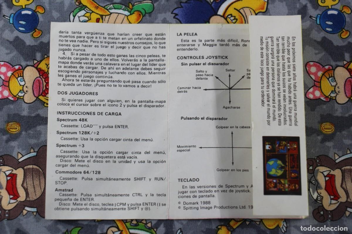 Videojuegos y consolas: COMMODORE 64K CINTA ERBE SPITTING IMAGE EN ESPA&Ntilde;OL - Foto 3