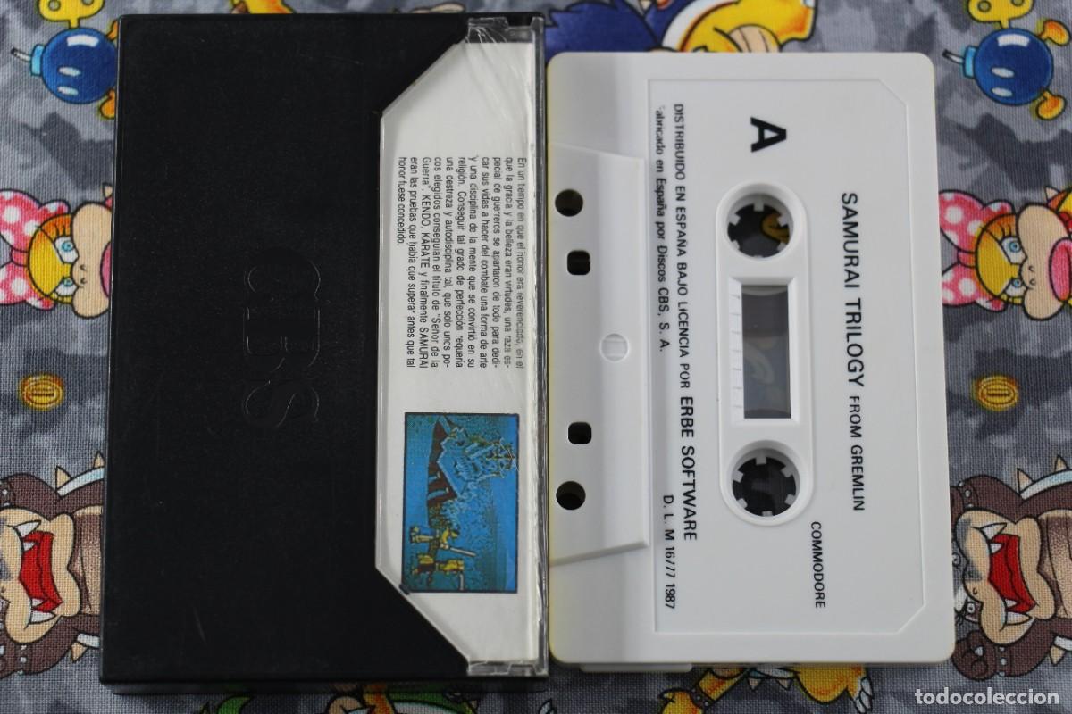 Videojuegos y consolas: COMMODORE 64K CINTA ERBE SAMURAI TRILOGY EN ESPA&Ntilde;OL - Foto 2