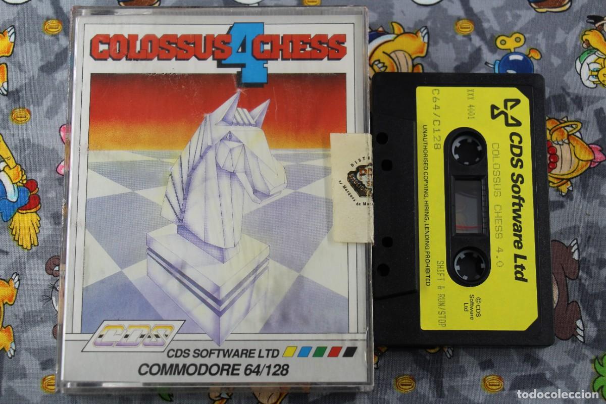 Videojuegos y consolas: COMMODORE 64K 128K CINTA DOBLE COLOSSUS CHESS 4 EN ESPA&Ntilde;OL - Foto 1
