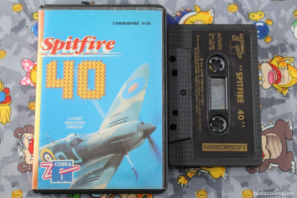 Videojuegos y consolas: COMMODORE 64K ESTUCHE ZAFIRO SOFTWARE SPITFIRE 40 EN ESPA&Ntilde;OL - Foto 1