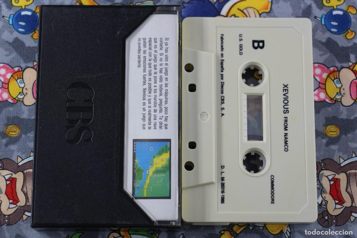 Videojuegos y consolas: COMMODORE 64K CINTA ATARI ERBE XEVIOUS EN ESPA&Ntilde;OL - Foto 2