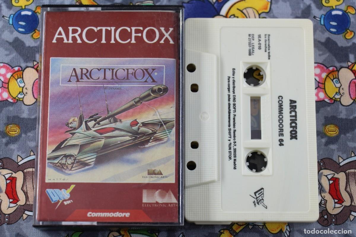 Videojuegos y consolas: COMMODORE 64K CINTA DRO SOFT ARCTICFOX EN ESPA&Ntilde;OL - Foto 1