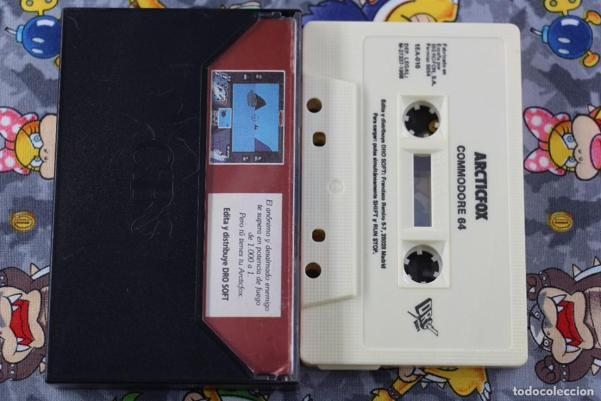 Videojuegos y consolas: COMMODORE 64K CINTA DRO SOFT ARCTICFOX EN ESPA&Ntilde;OL - Foto 2