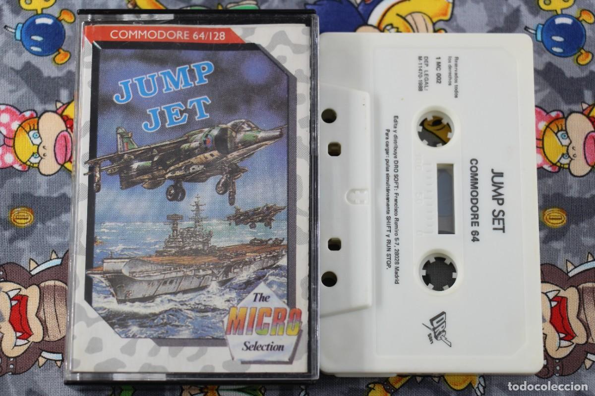 Videojuegos y consolas: COMMODORE 64K 128K CINTA DRO SOFT JUMP JET EN ESPA&Ntilde;OL - Foto 1