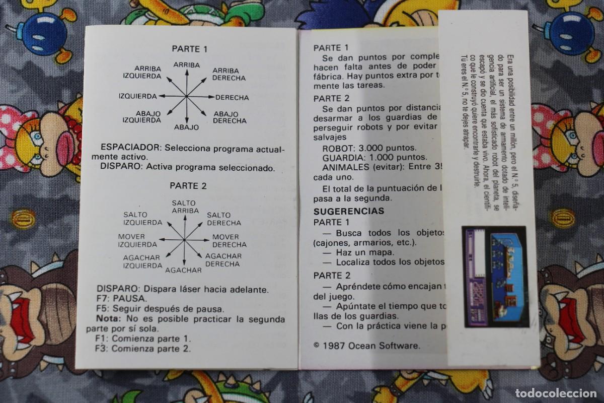 Videojuegos y consolas: COMMODORE 64K CINTA ERBE SHORT CIRCUIT EN ESPA&Ntilde;OL - Foto 3