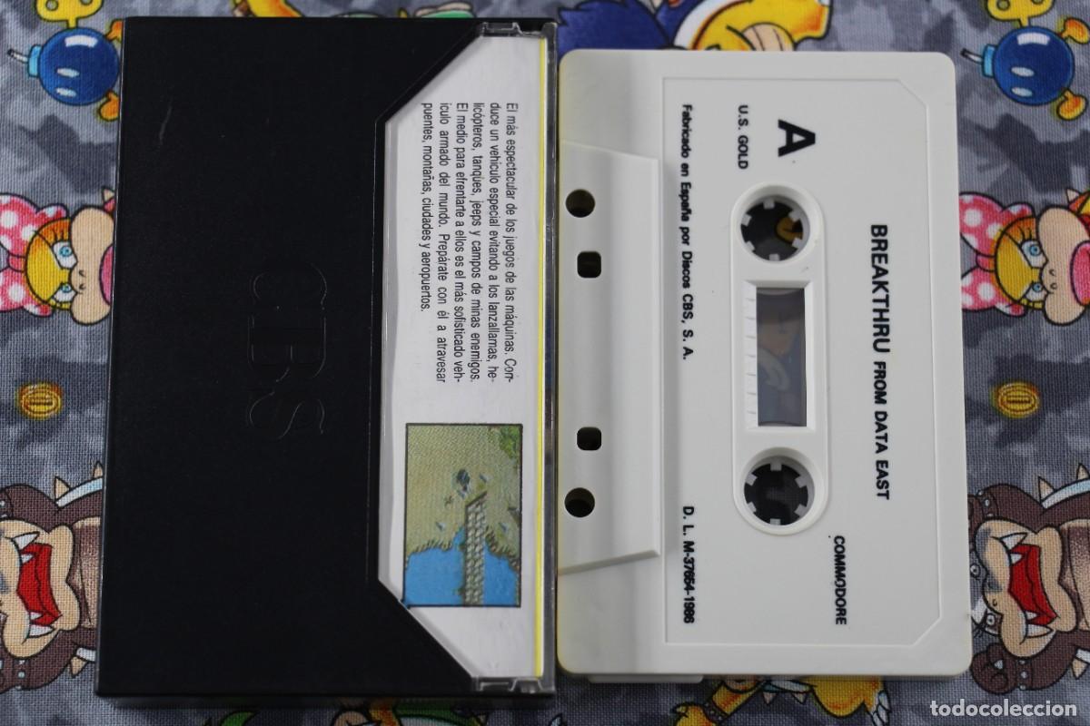Videojuegos y consolas: COMMODORE 64K CINTA ERBE BREAKTHRU EN ESPA&Ntilde;OL - Foto 2