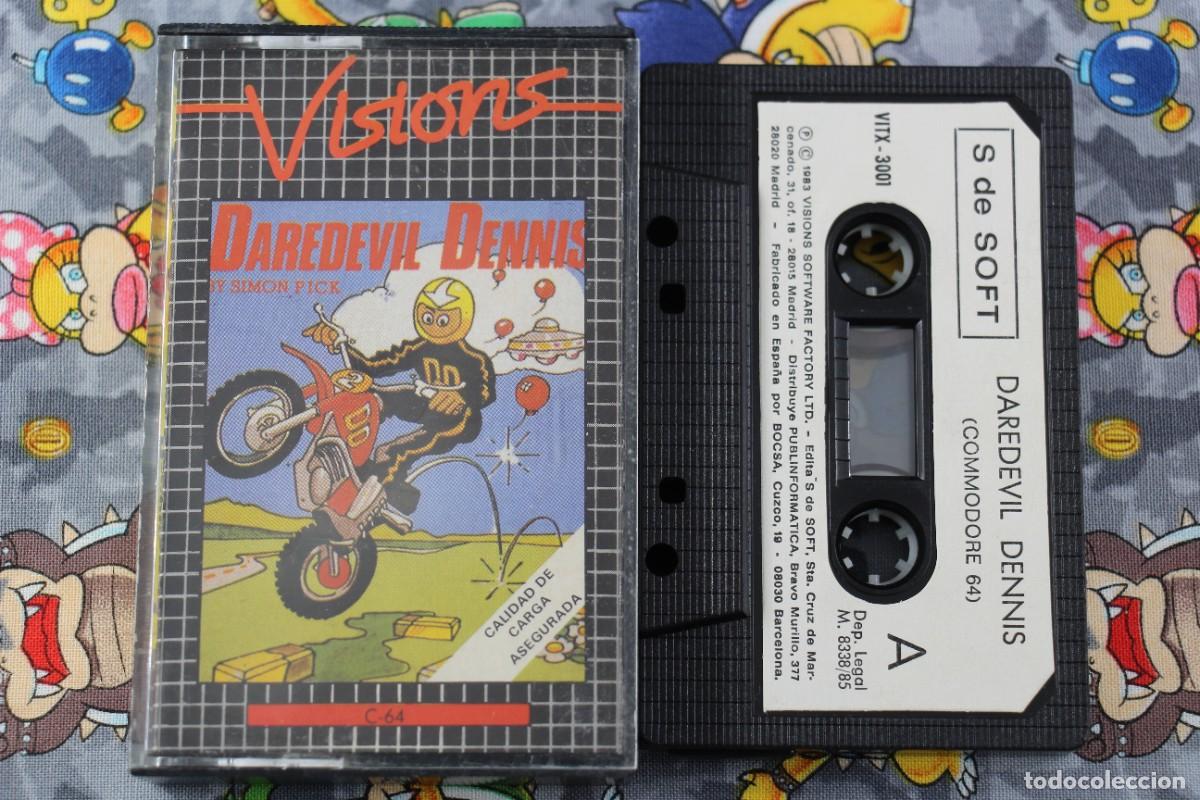 Videojuegos y consolas: COMMODORE 64K CINTA DAREDEVIL DENNIS EN ESPA&Ntilde;OL - Foto 1