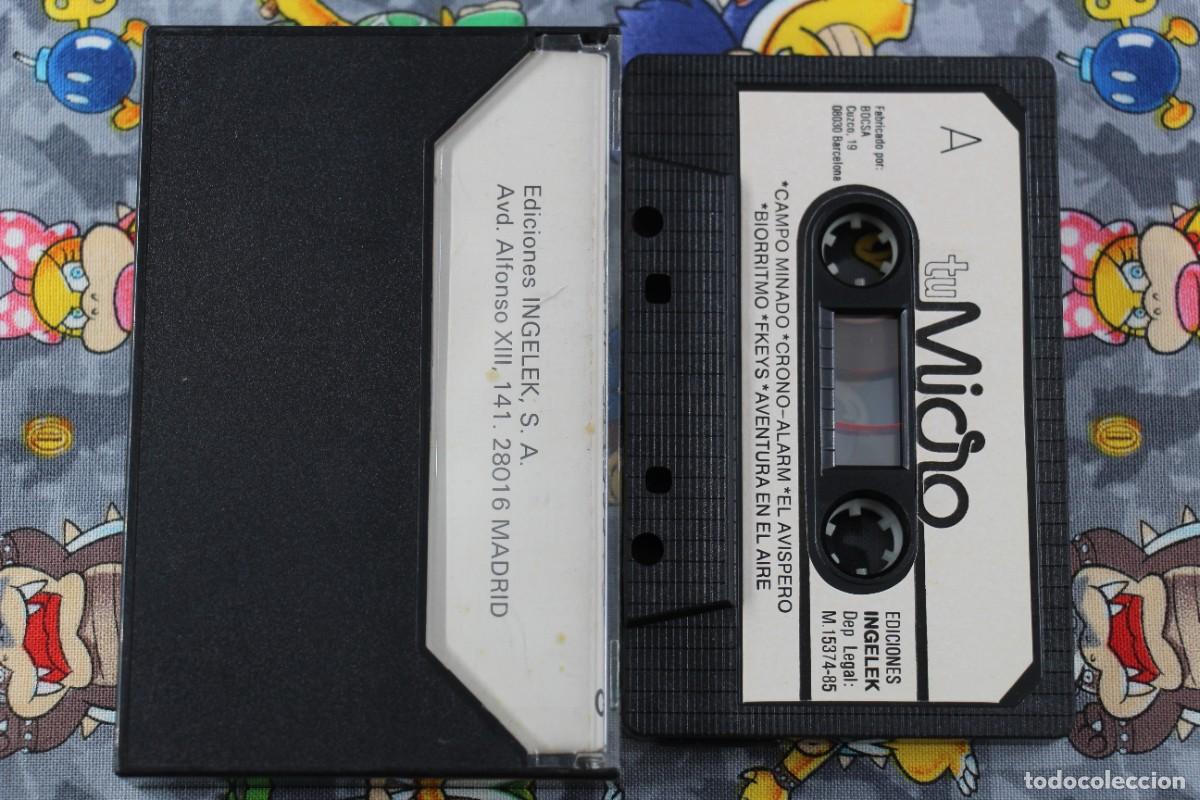 Videojuegos y consolas: COMMODORE 64K CINTA CASETE DE JUEGOS TU MICRO COMMODORE NUM. 1 EN ESPA&Ntilde;OL - Foto 2