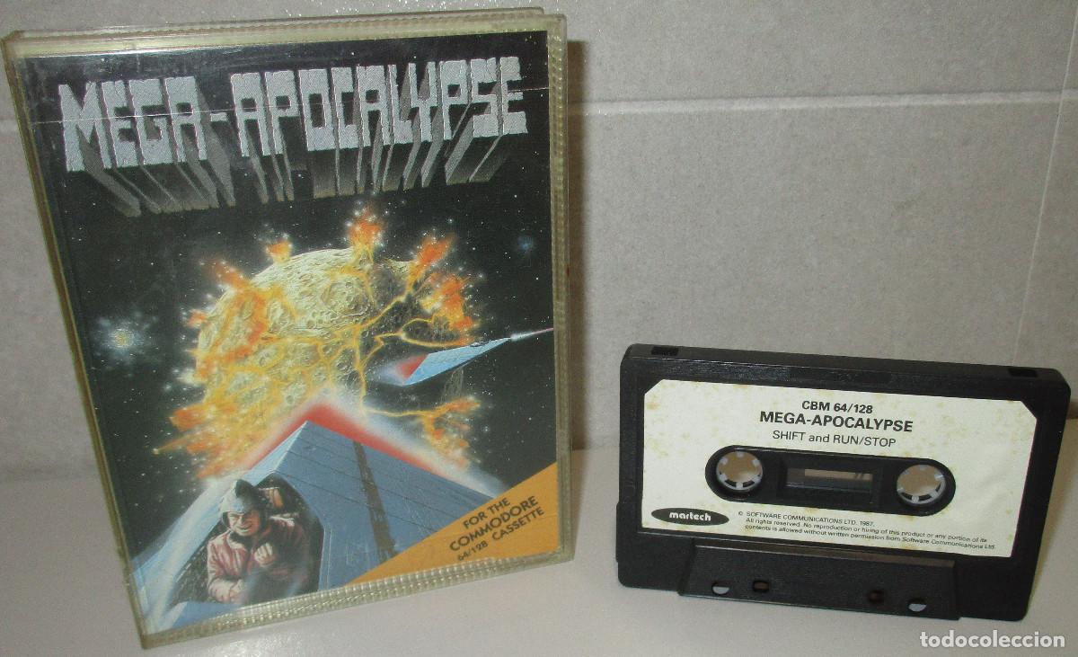 Videojuegos y consolas: Juego cassette MEGA-APOCALYPSE, Commodore, Martech - Foto 1