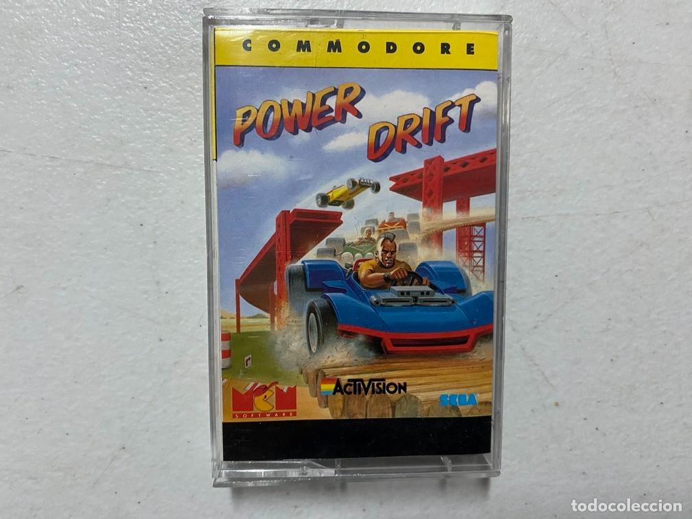 Videojuegos y consolas: POWER DRIFT - VIDEOJUEGO COMMODORE CASSETTE - Foto 1