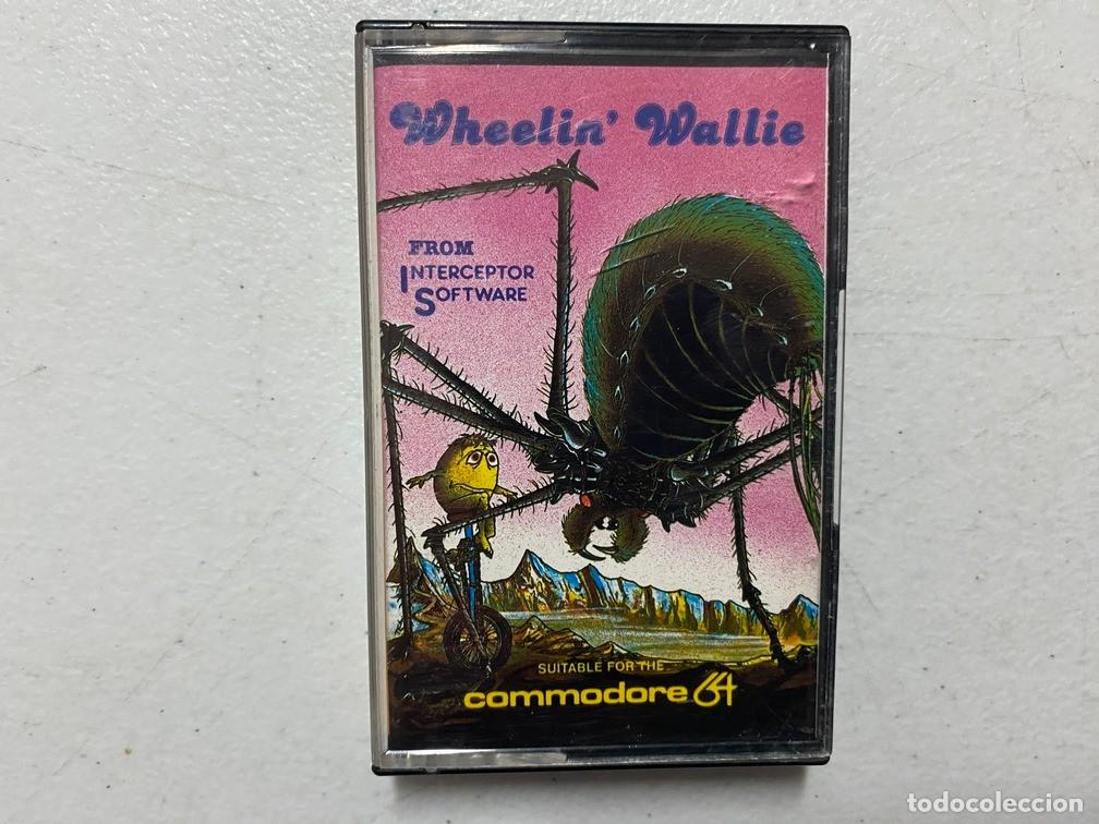 Videojuegos y consolas: WHEELIN WALLIE - VIDEOJUEGO COMMODORE CASSETTE - Foto 1