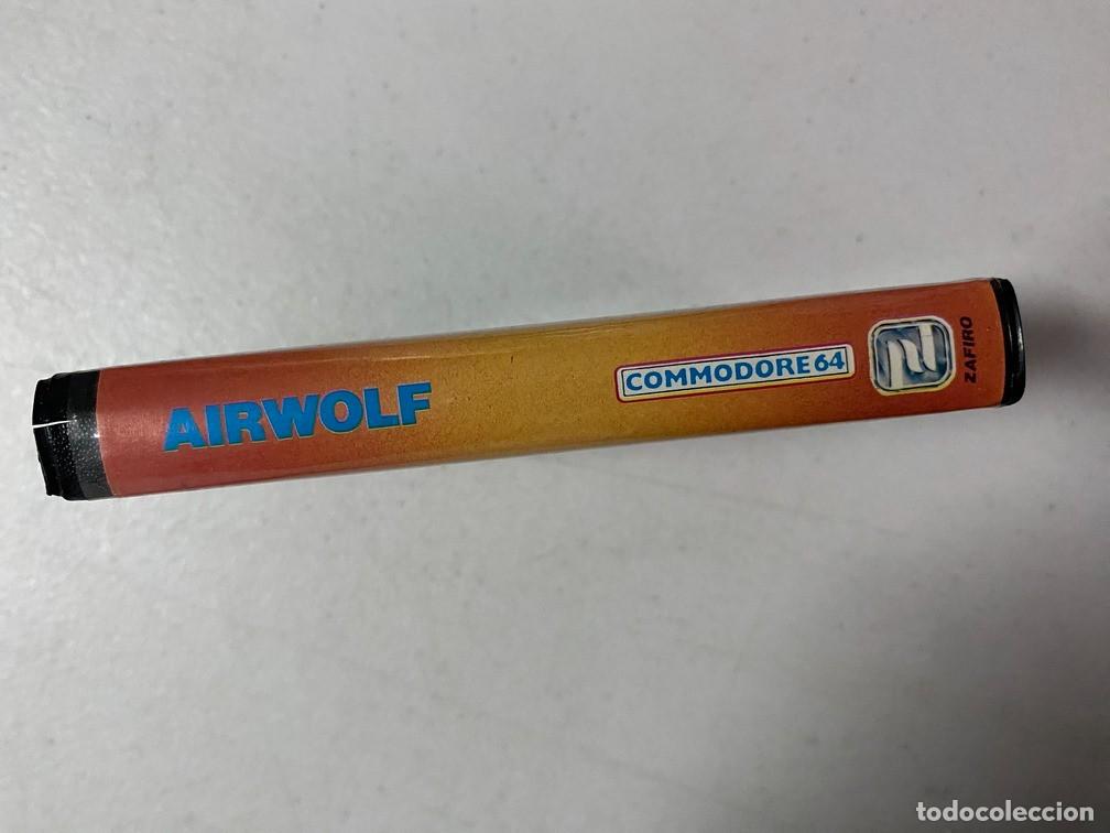 Videojuegos y consolas: AIRWOLF - VIDEOJUEGO COMMODORE CASSETTE - Foto 4