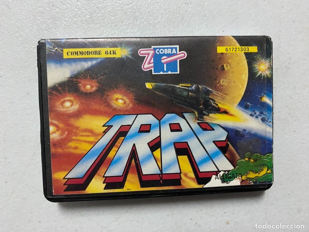 Videojuegos y consolas: TRAP - VIDEOJUEGO COMMODORE CASSETTE - Foto 2