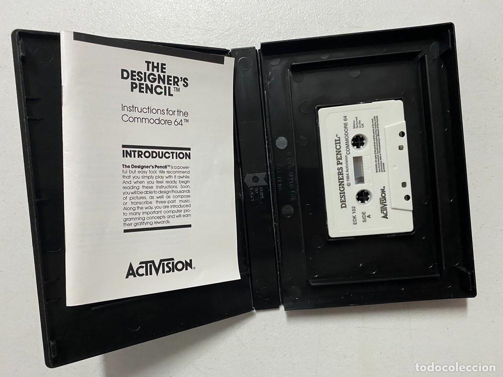 Videojuegos y consolas: THE DESIGNER PENCIL - VIDEOJUEGO COMMODORE CASSETTE - Foto 4