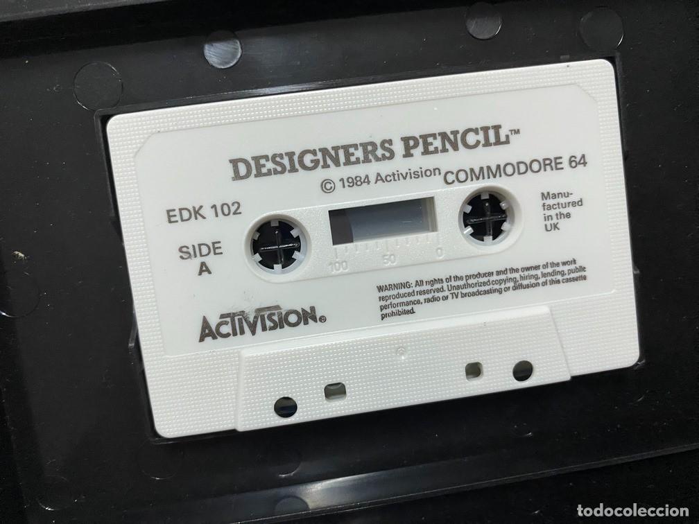 Videojuegos y consolas: THE DESIGNER PENCIL - VIDEOJUEGO COMMODORE CASSETTE - Foto 5