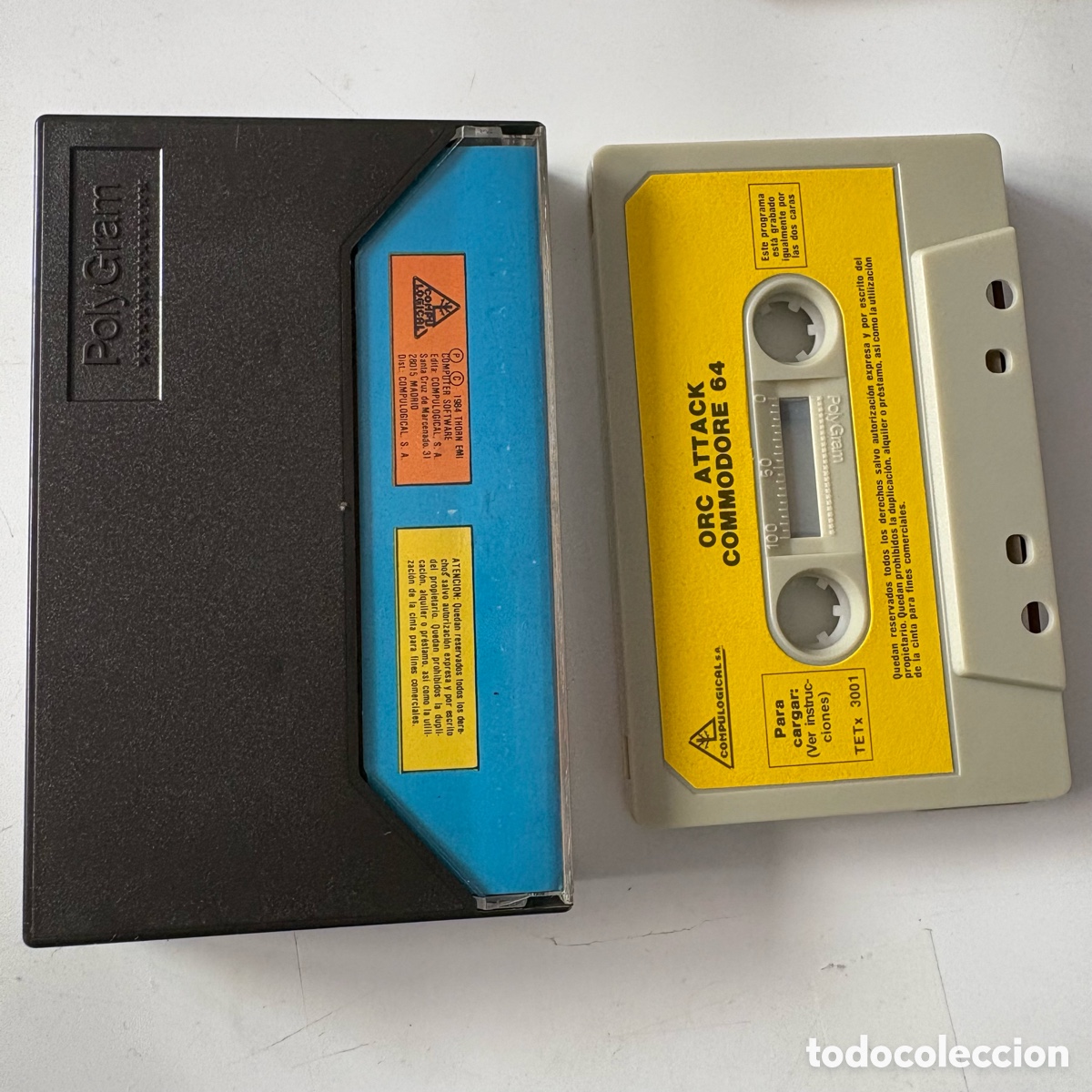 Videojuegos y consolas: Juego de ordenador commodore 64 orc attack - Foto 2