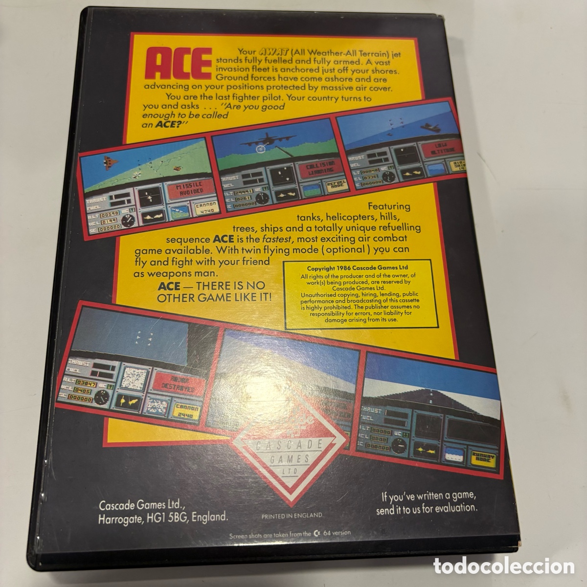 Videojuegos y consolas: JUEGO DE ORDENADOR COMMODORE 64 ACE - Foto 3