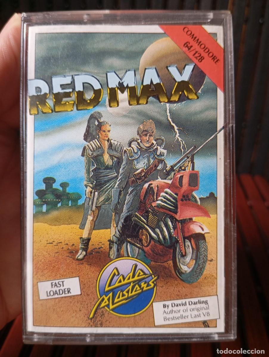 Videojuegos y consolas: Red Max Commodore 64 Cassette Code Masters 1987 - Foto 1