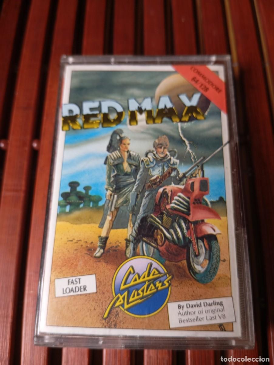 Videojuegos y consolas: Red Max Commodore 64 Cassette Code Masters 1987 - Foto 4