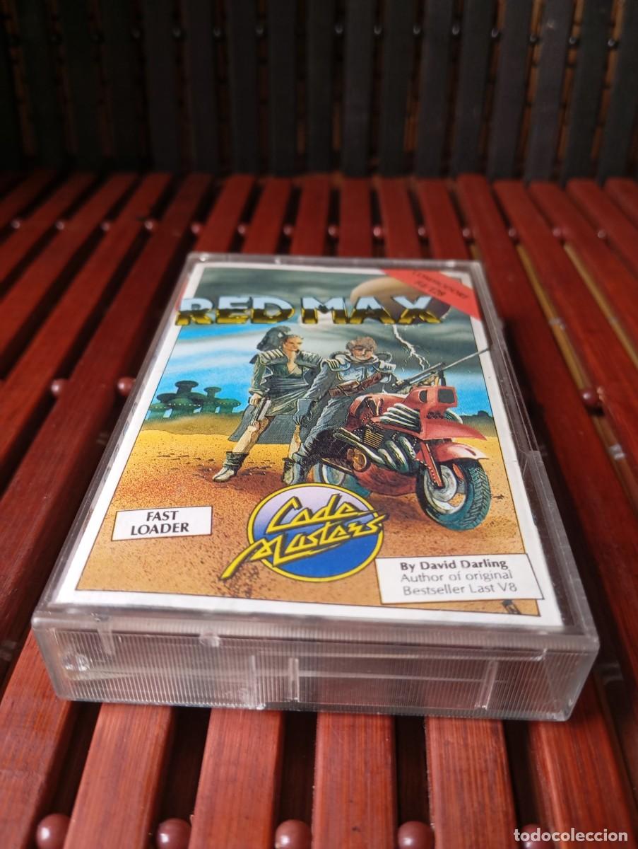 Videojuegos y consolas: Red Max Commodore 64 Cassette Code Masters 1987 - Foto 5