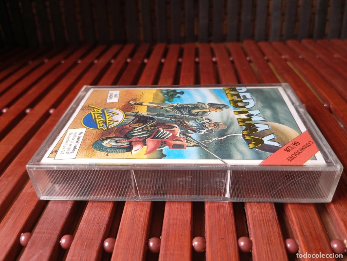 Videojuegos y consolas: Red Max Commodore 64 Cassette Code Masters 1987 - Foto 6
