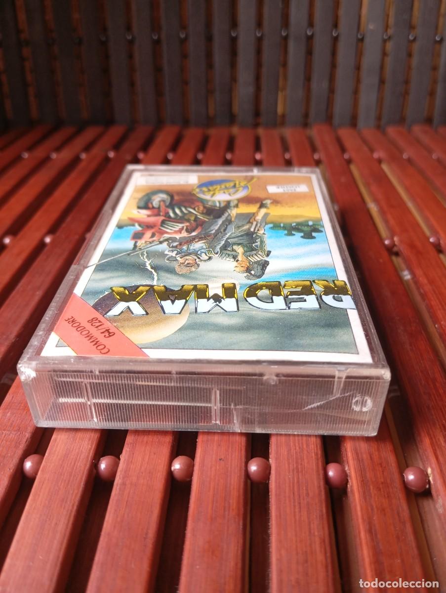 Videojuegos y consolas: Red Max Commodore 64 Cassette Code Masters 1987 - Foto 7