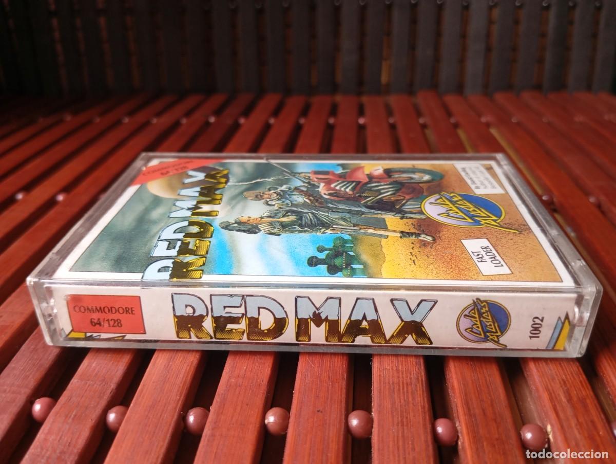 Videojuegos y consolas: Red Max Commodore 64 Cassette Code Masters 1987 - Foto 8