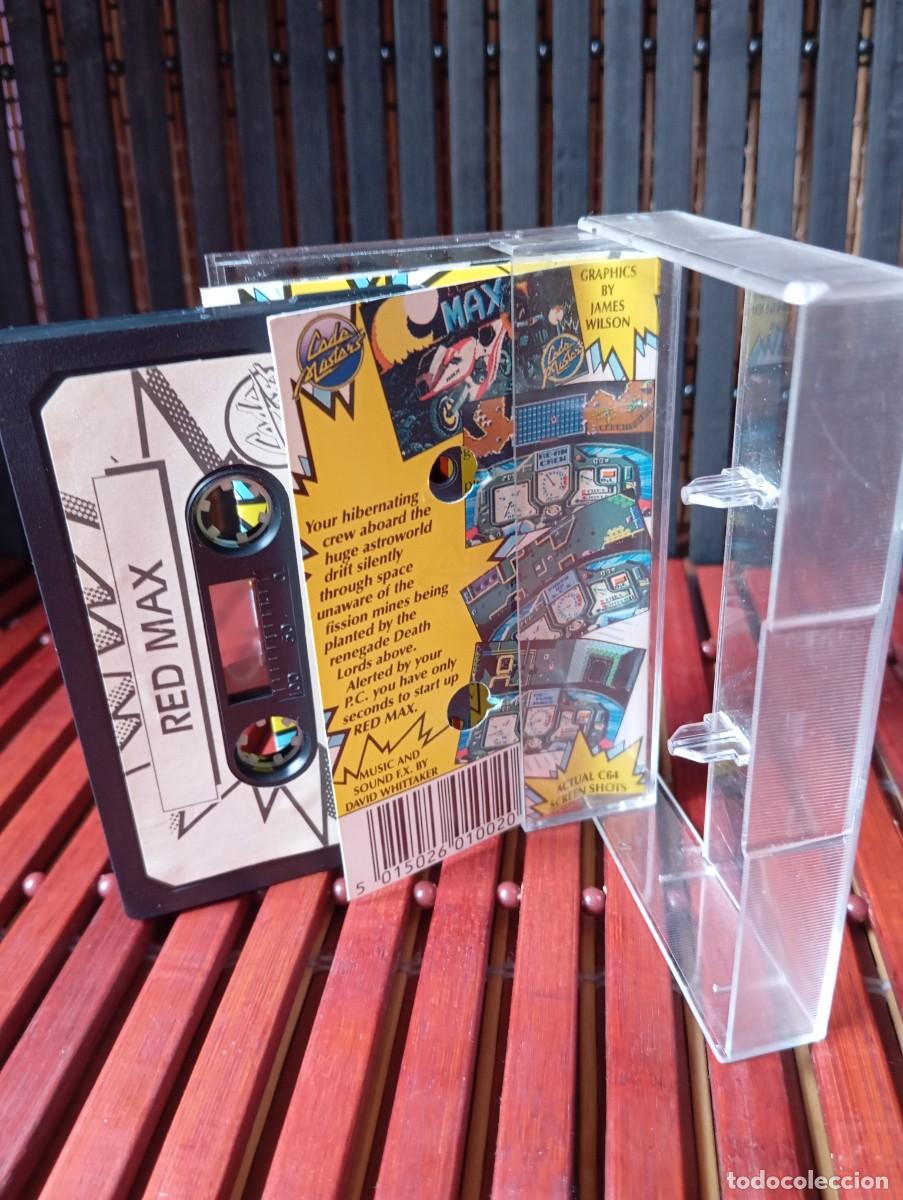 Videojuegos y consolas: Red Max Commodore 64 Cassette Code Masters 1987 - Foto 9