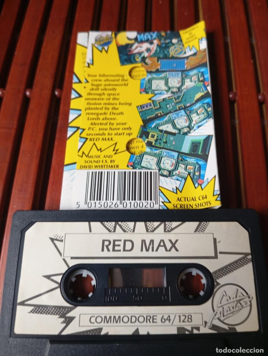 Videojuegos y consolas: Red Max Commodore 64 Cassette Code Masters 1987 - Foto 13