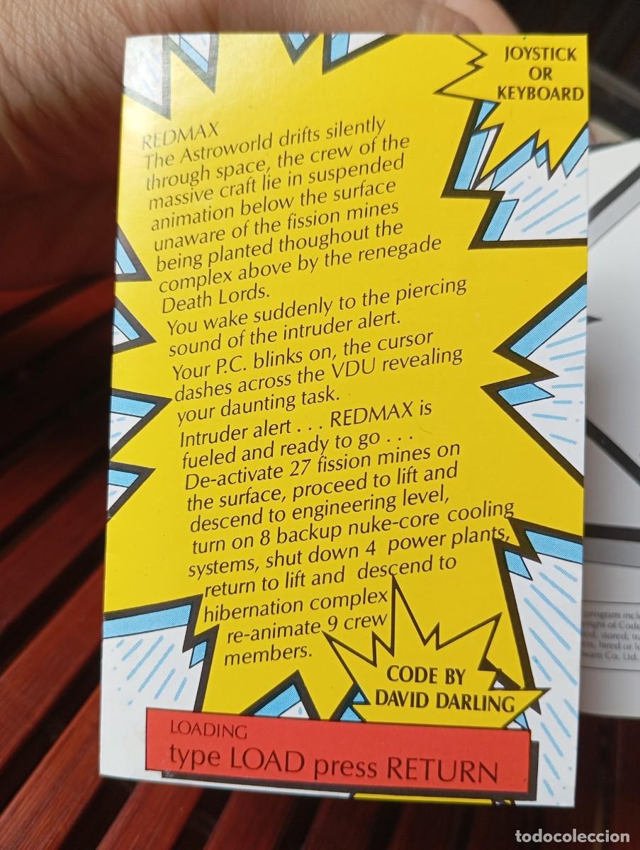 Videojuegos y consolas: Red Max Commodore 64 Cassette Code Masters 1987 - Foto 17