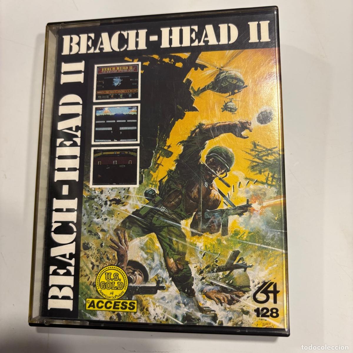Videojuegos y consolas: JUEGO DE ORDENADOR COMMODORE 64 BEACH HEAD II - Foto 1