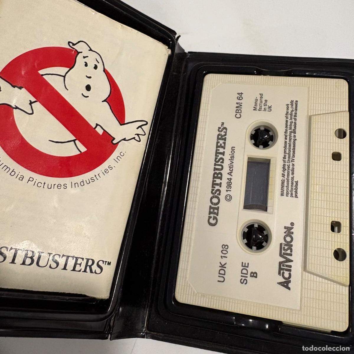 Videojuegos y consolas: JUEGO DE ORDENADOR COMMODORE 64 GHOSTBUSTERS CAZAFANTASMAS - Foto 2