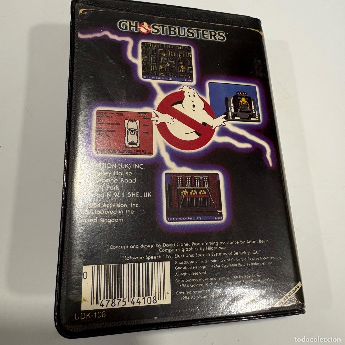 Videojuegos y consolas: JUEGO DE ORDENADOR COMMODORE 64 GHOSTBUSTERS CAZAFANTASMAS - Foto 3
