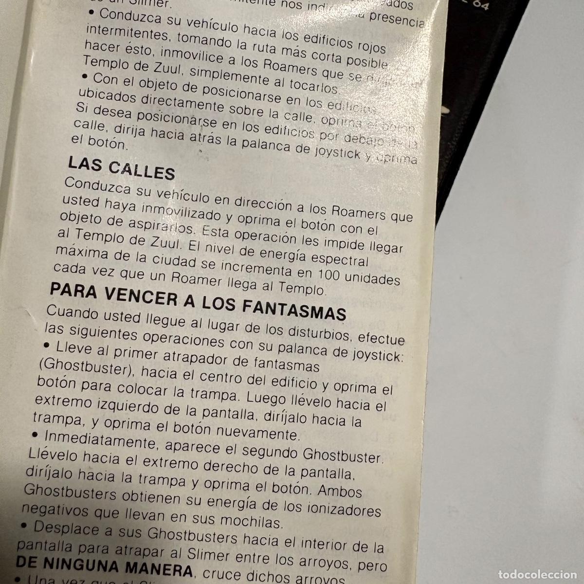 Videojuegos y consolas: JUEGO DE ORDENADOR COMMODORE 64 GHOSTBUSTERS CAZAFANTASMAS - Foto 4