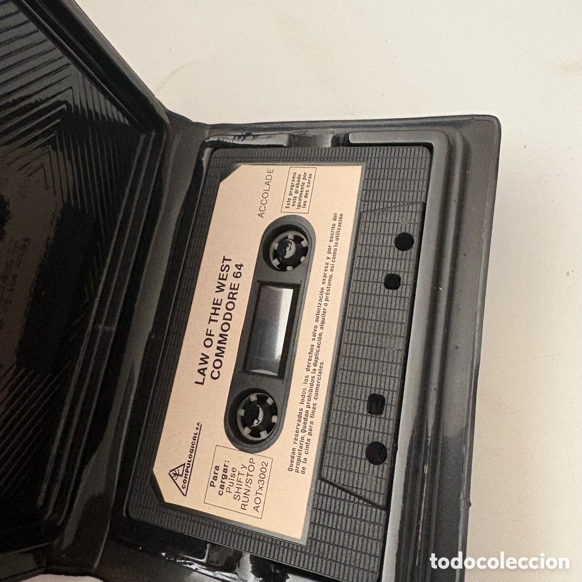 Videojuegos y consolas: Juego de ordenador commodore 64 la ley del oeste - Foto 2