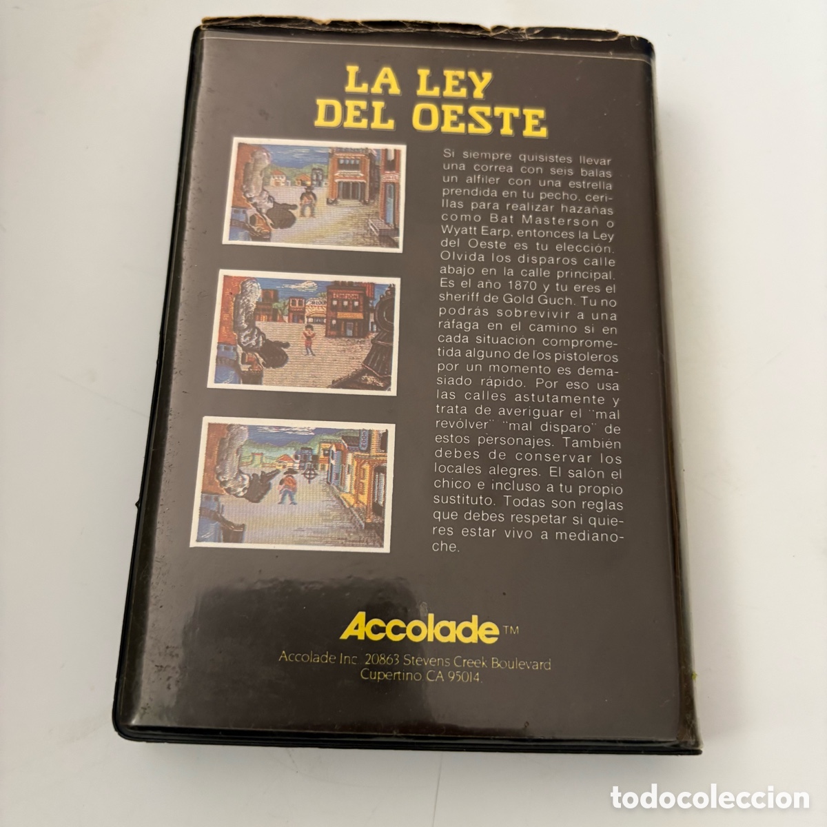 Videojuegos y consolas: Juego de ordenador commodore 64 la ley del oeste - Foto 3