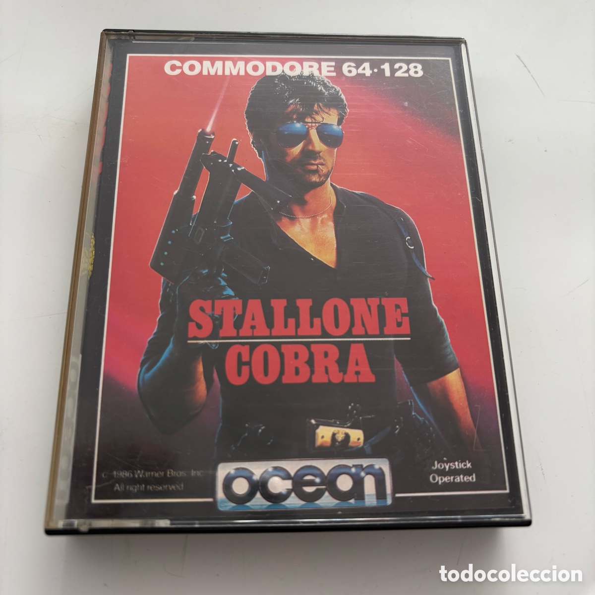 Videojuegos y consolas: Juego de ordenador commodore 64 stallone cobra - Foto 1