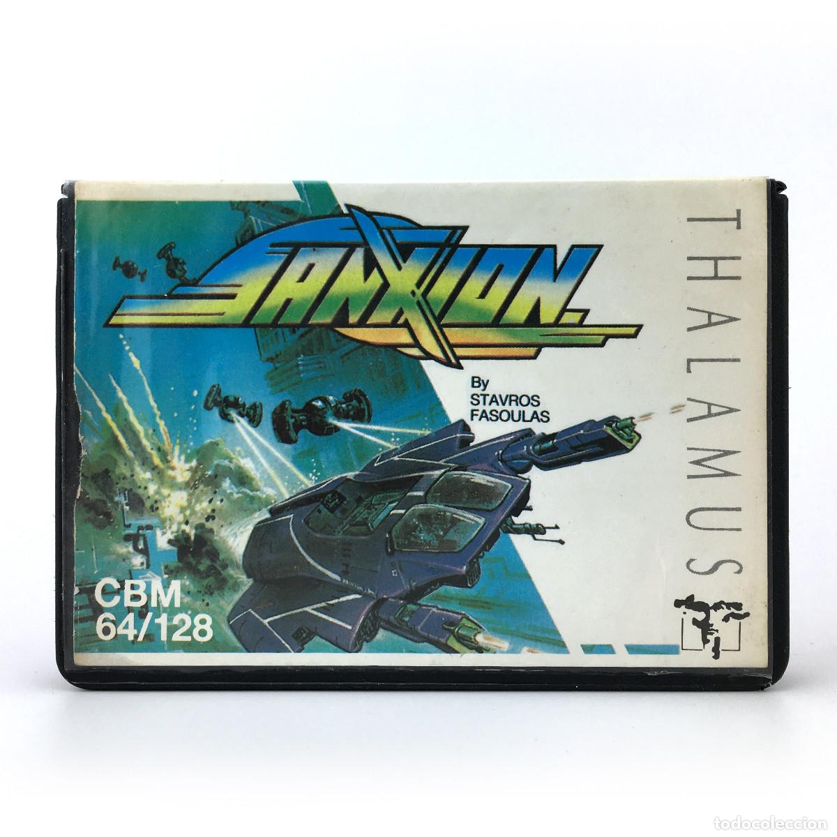 Videogiochi e Consoli: SANXION ESTUCHE ERBE DELTA ARMALYTE DAMOCLES THALAMUS STAVROS FASOULAS COMMODORE 64 128 C64 CASSETTE