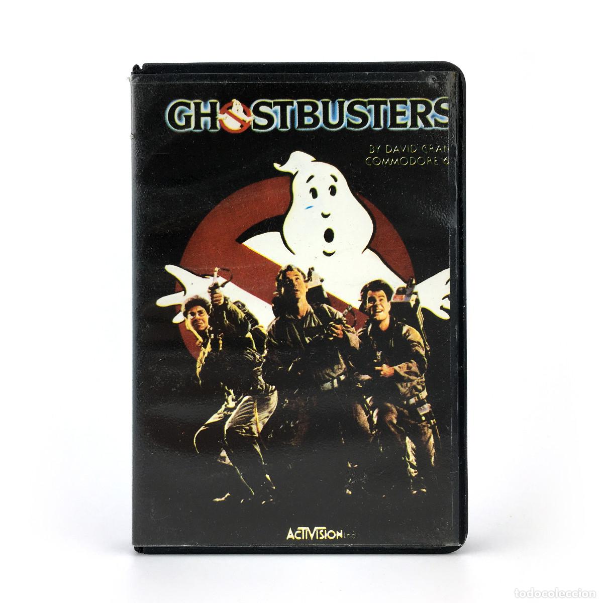 Videojuegos y Consolas: GHOSTBUSTERS ESTUCHE COMPLETO PROEIN ESPA&Ntilde;A 1985 CAZAFANTASMAS A&Ntilde;OS 80 CBM C64 COMMODORE 64 CASSETTE