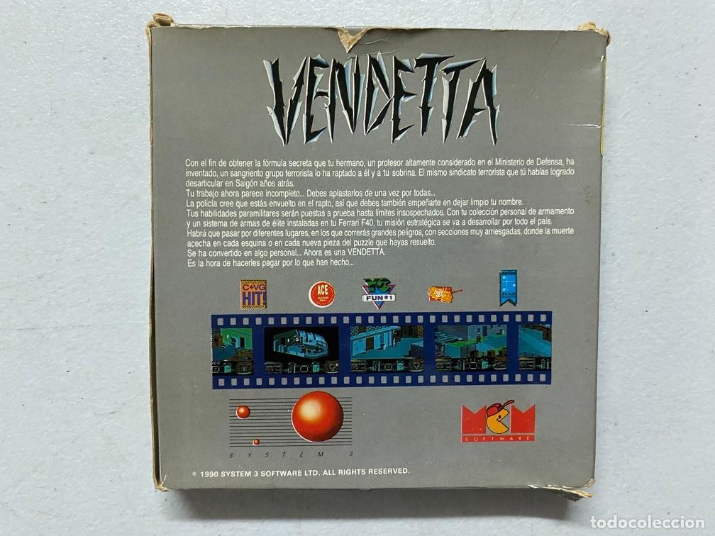 Videojuegos y consolas: VENDETTA - VIDEOJUEGO COMMODORE - Foto 4