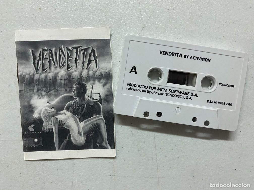 Videojuegos y consolas: VENDETTA - VIDEOJUEGO COMMODORE - Foto 5