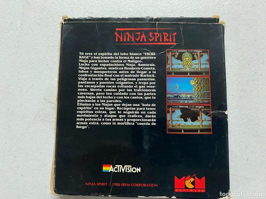 Videojuegos y consolas: NINJA SPIRIT - VIDEOJUEGO COMMODORE - Foto 4
