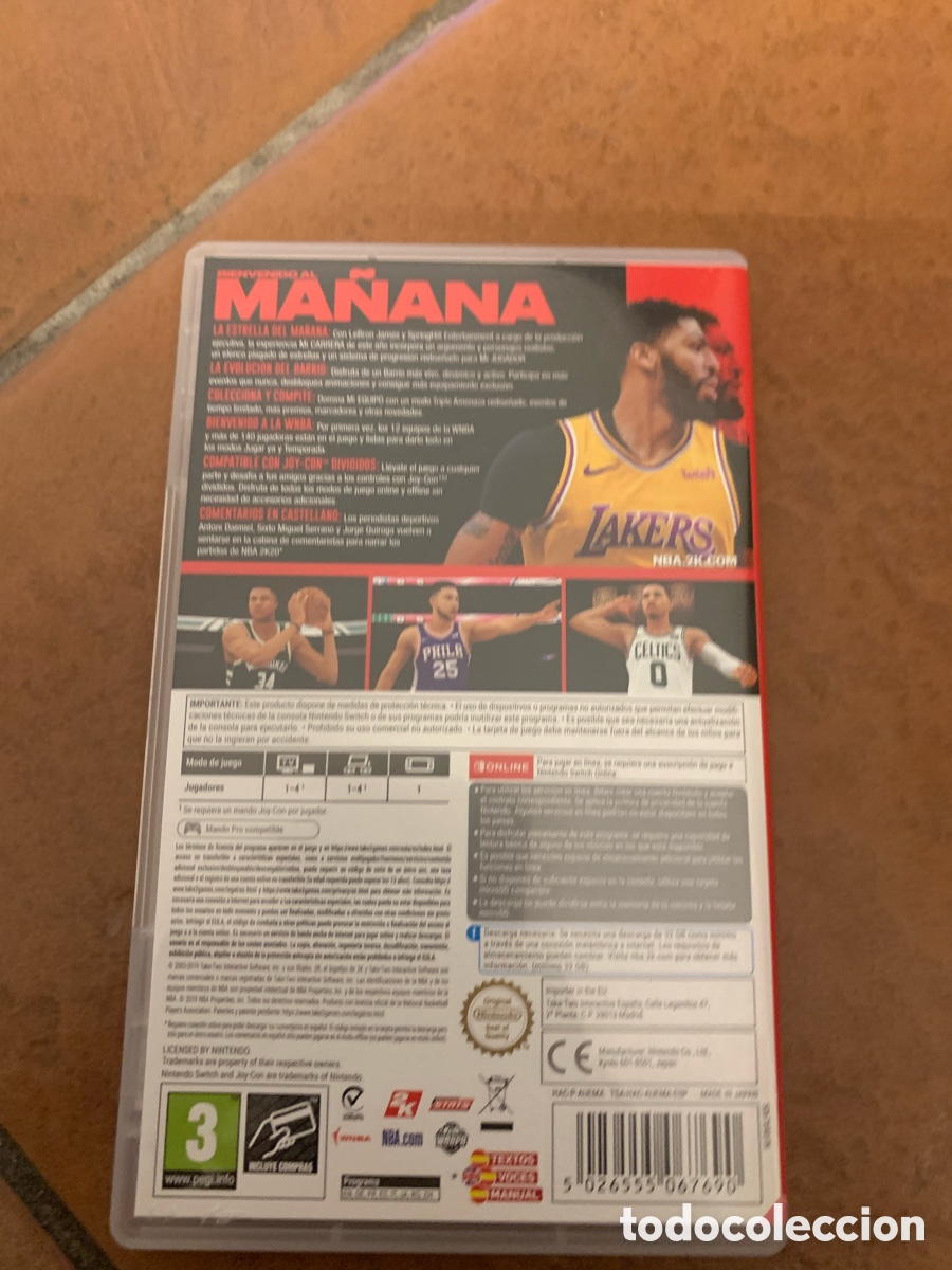 Videojuegos y consolas: NBA 2K20 Nintendo Switch &ndash; Con Anthony Davis en portada - Foto 2