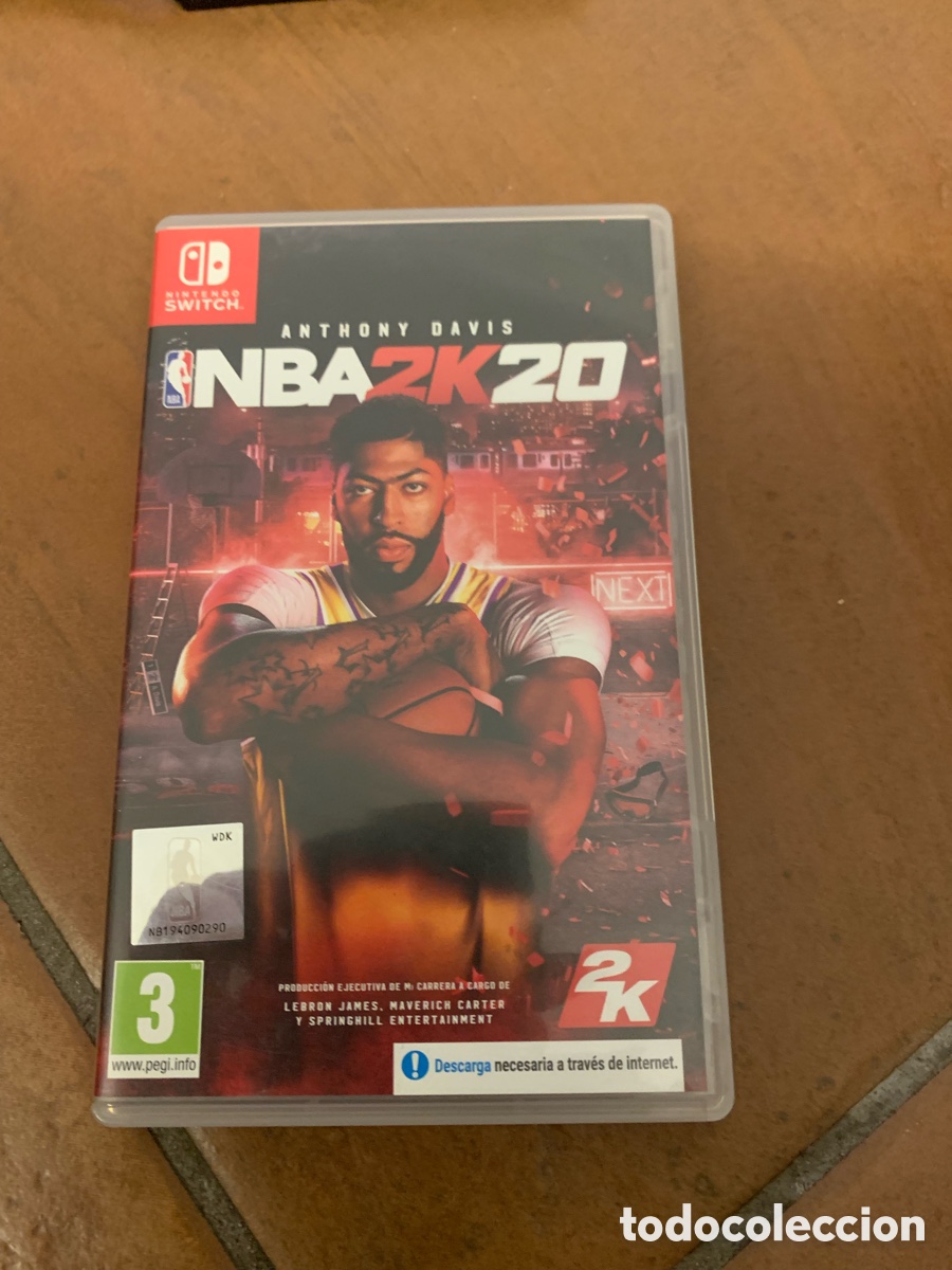 Video Games and Consoles: NBA 2K20 Nintendo Switch &ndash; Con Anthony Davis en portada