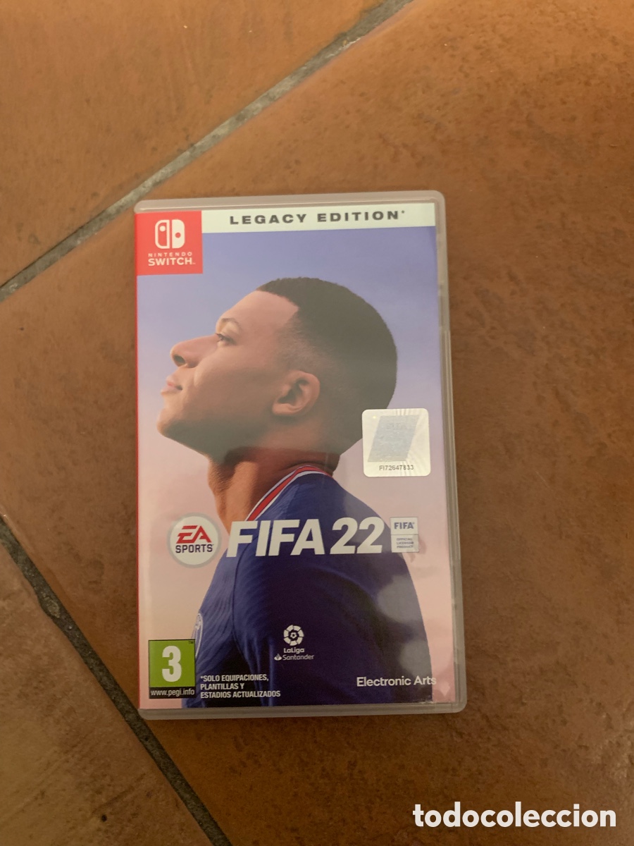 Video Games and Consoles: FIFA 22 Legacy Edition Nintendo Switch &ndash; Con Mbapp&eacute; en portada