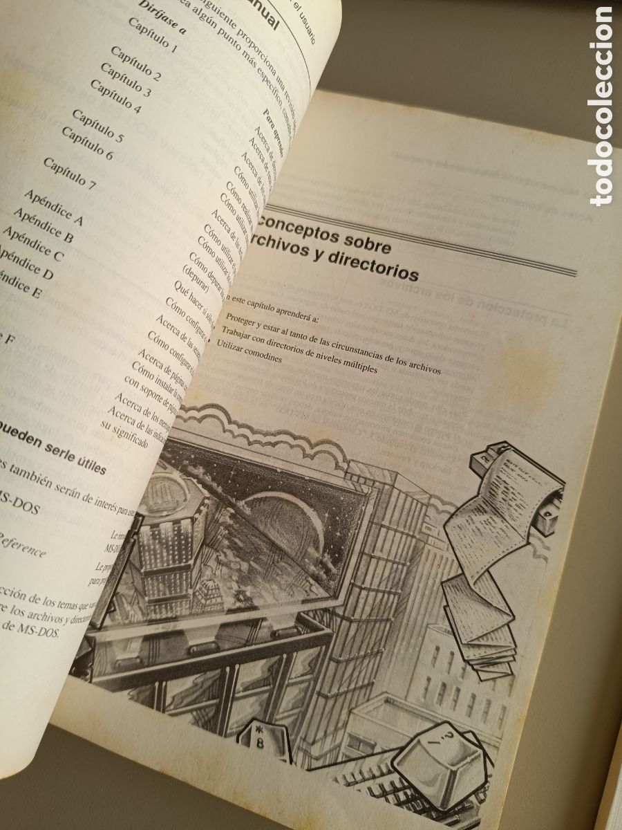 Videojuegos y consolas: Manual PC MS-DOS Espa&ntilde;ol Commodore - Foto 2