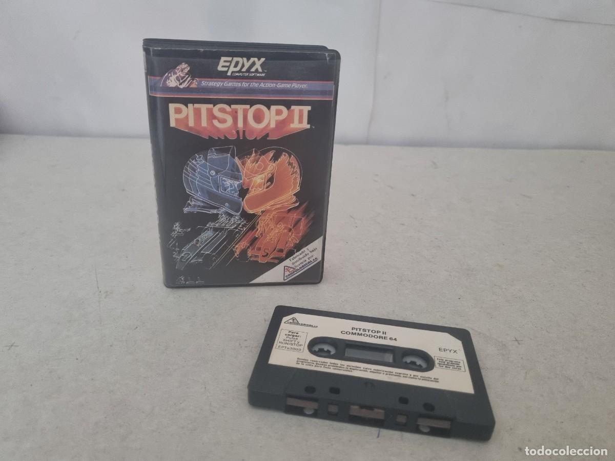 Videojuegos y consolas: Juego para Commodore Pitstop ll - Foto 1